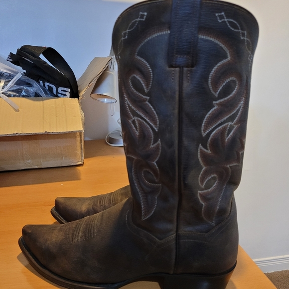 Dan post 12D mens cowboy boots - Picture 2 of 4